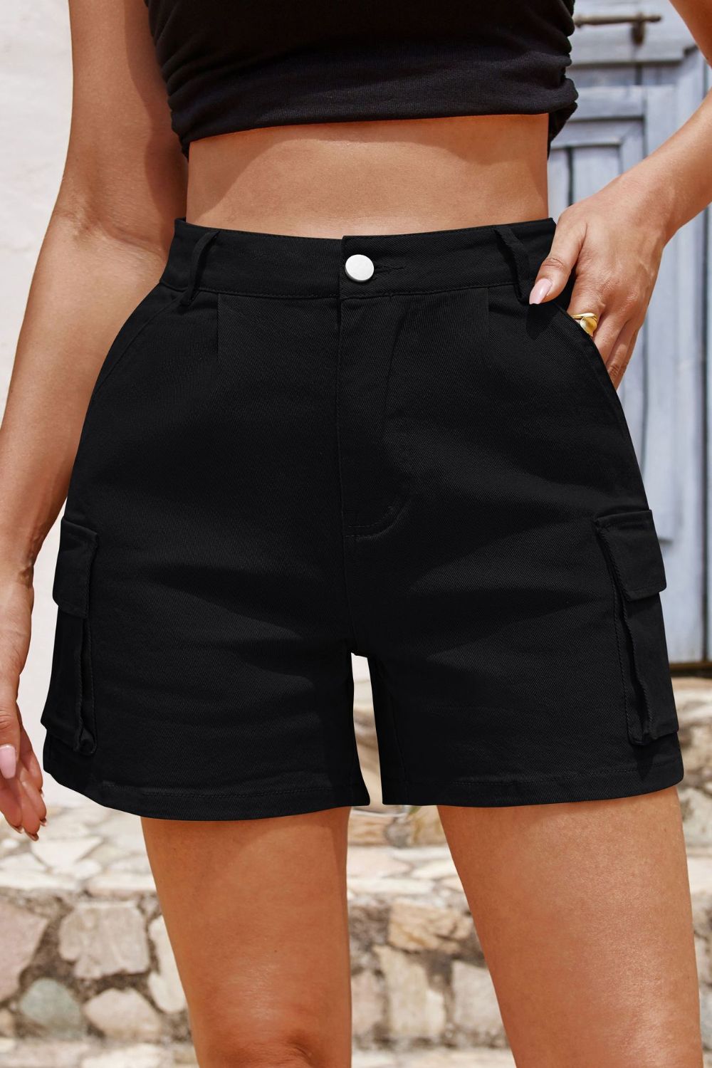 Retro High Waisted Shorts