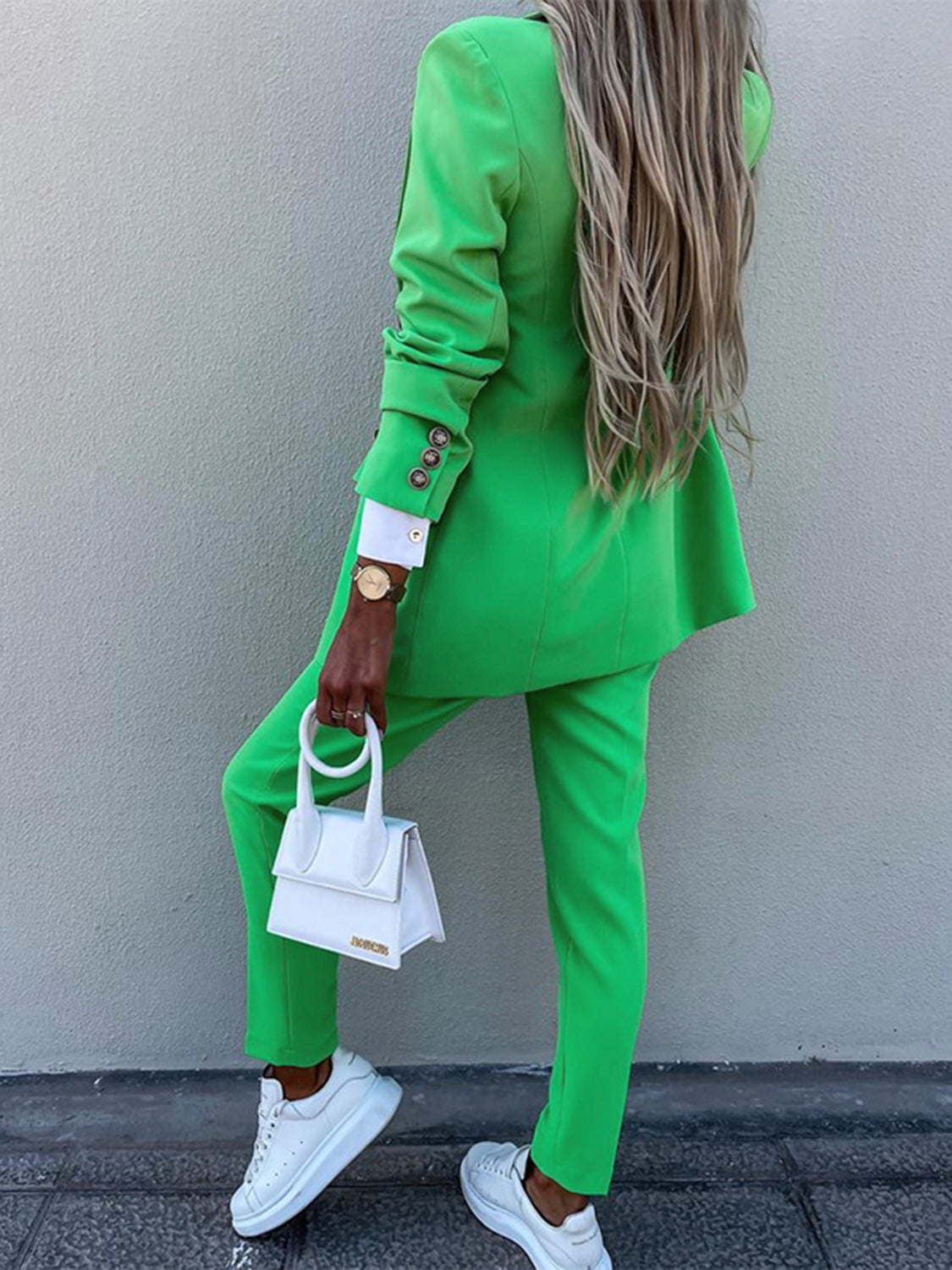 Boss Up Long Sleeve Blazer and Pantsuit