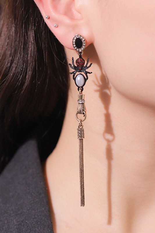 Itsy Bitsy Spider Drop Earrings