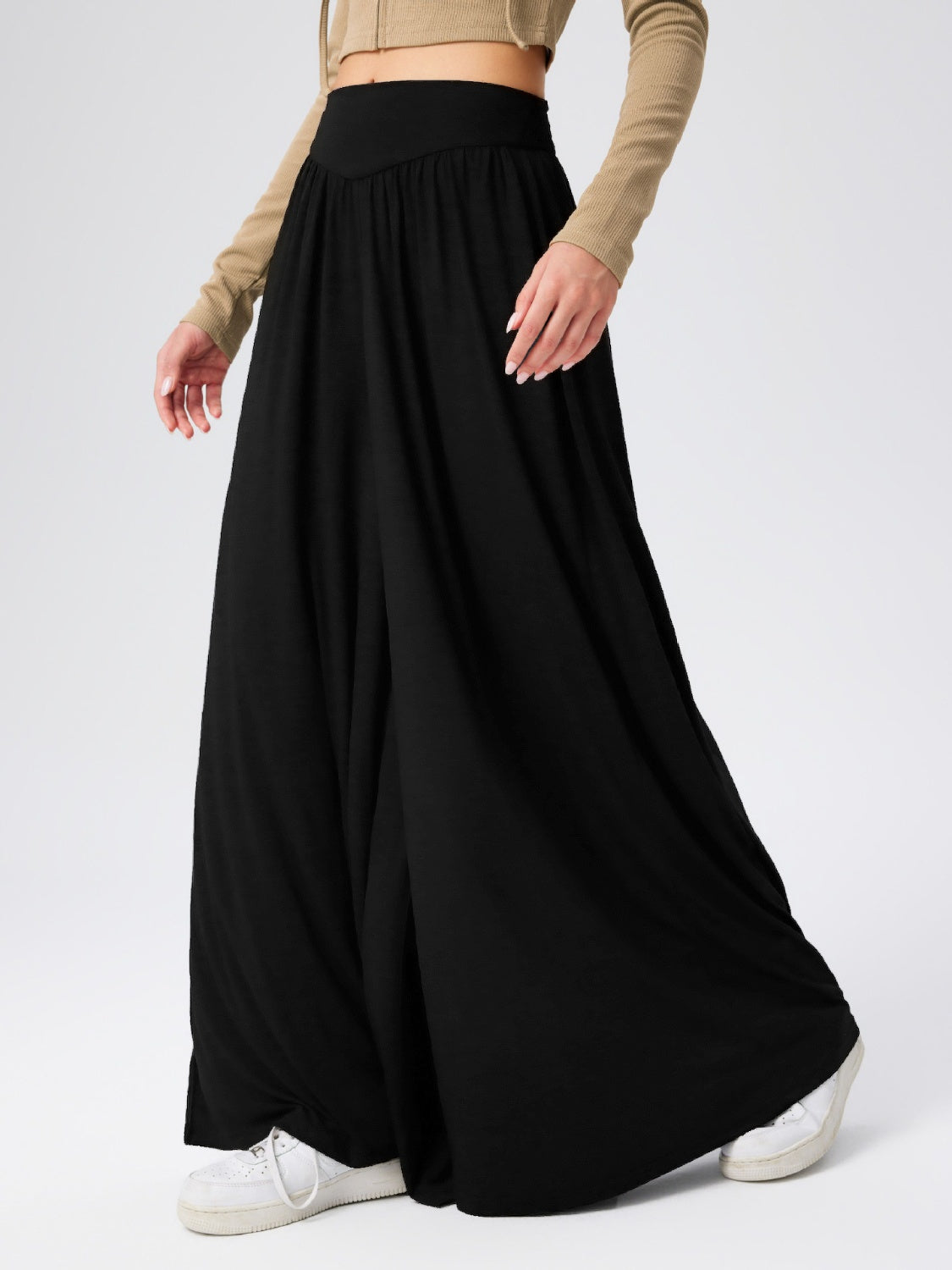 Wide Leg Parachute Pants