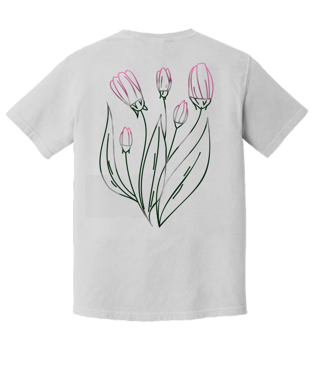 Pretty Girls Deserve Pretty Flowers. Graphic Tee