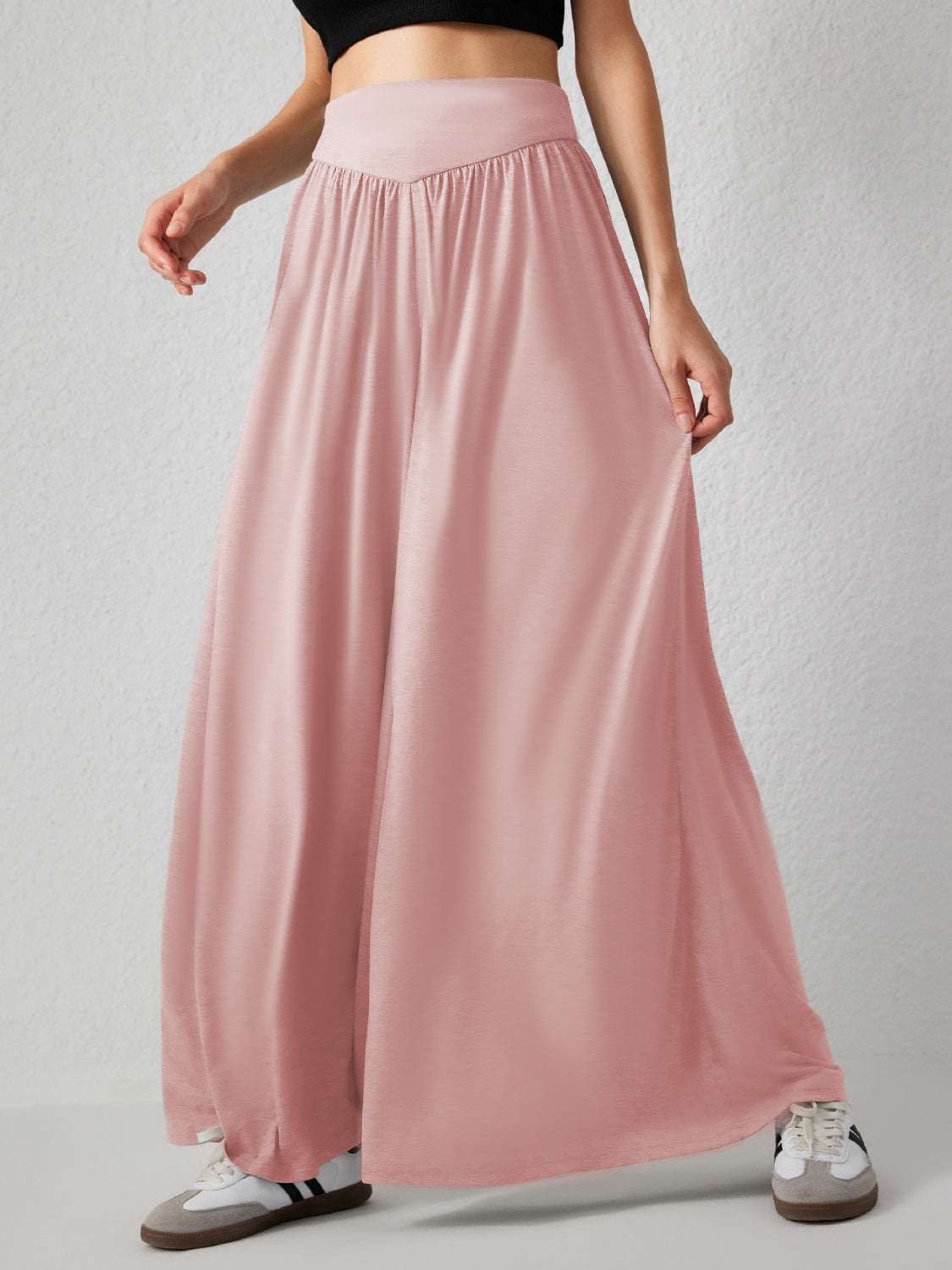 Wide Leg Parachute Pants