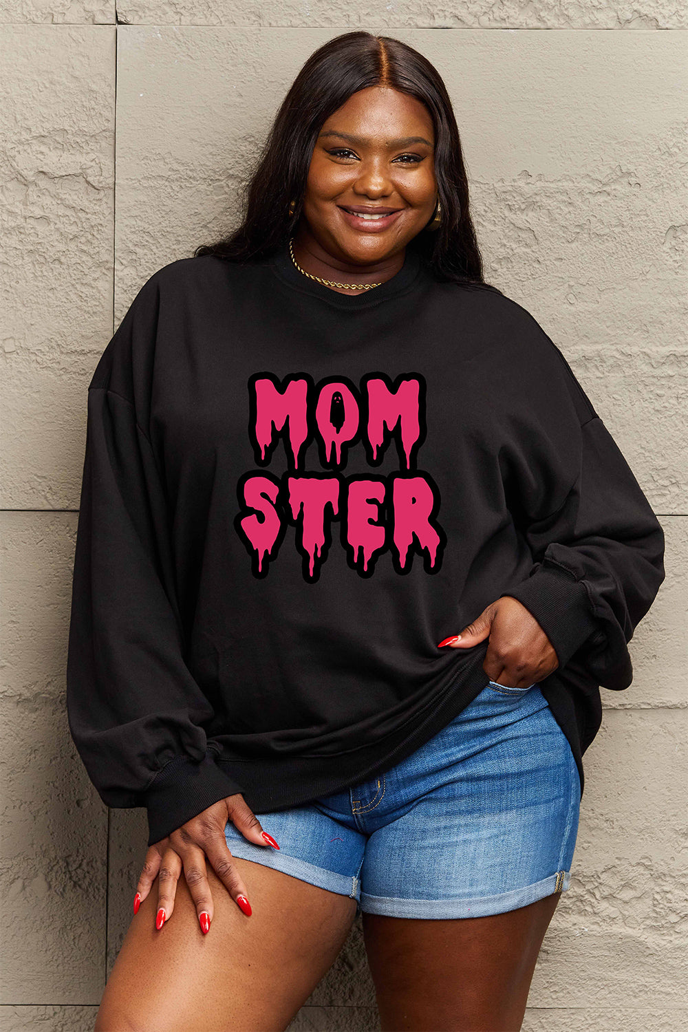 MOM STER Graphic Sweatshirt