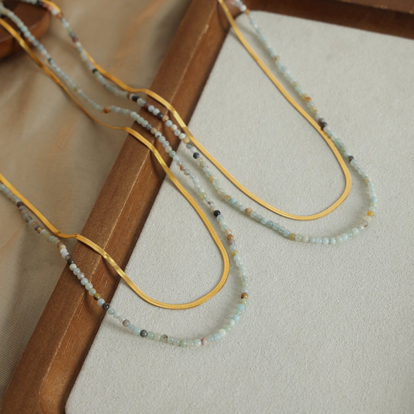 Graceful Double-Layered Necklace