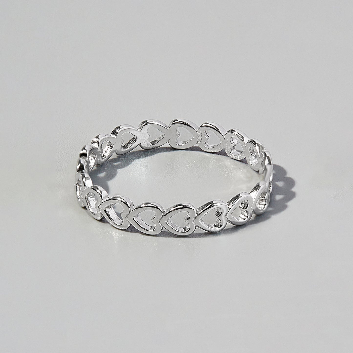 Heart Linked Ring