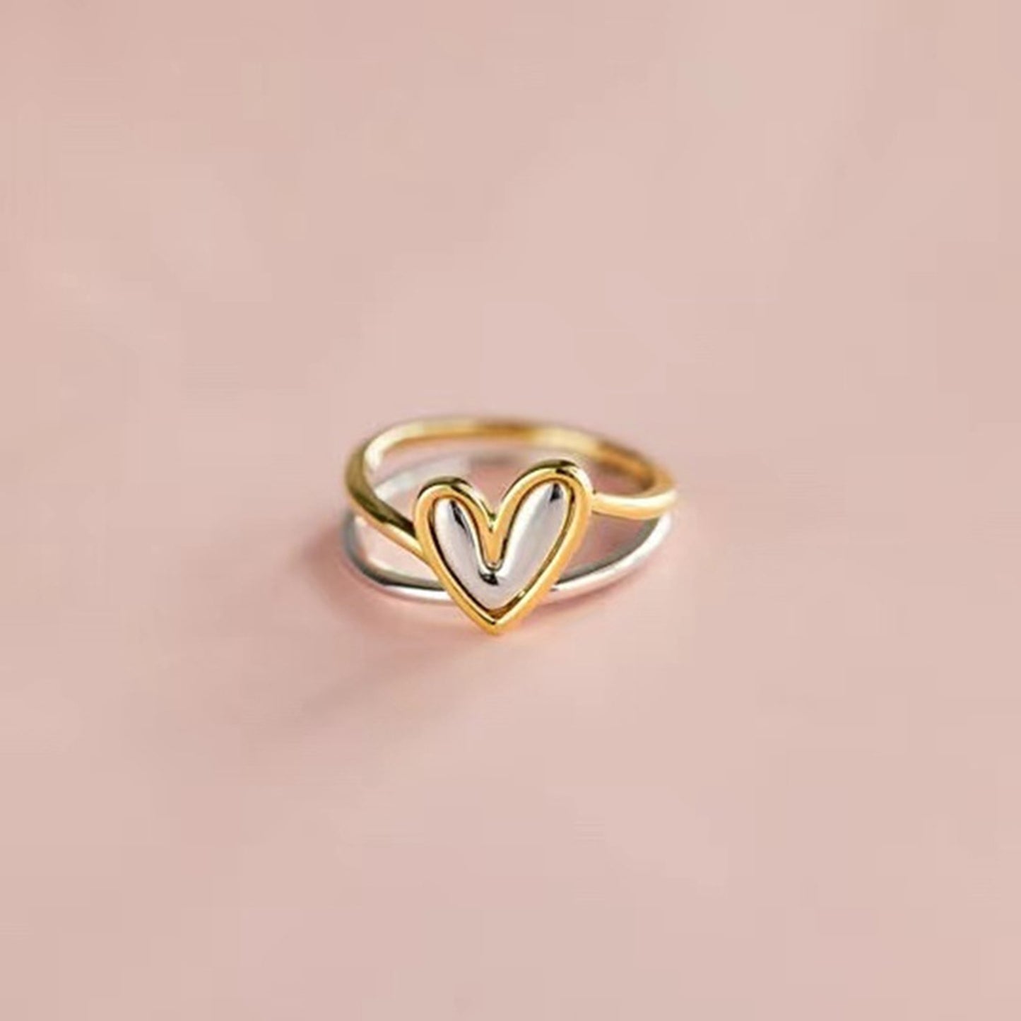 Mixed Metal Self-love Ring