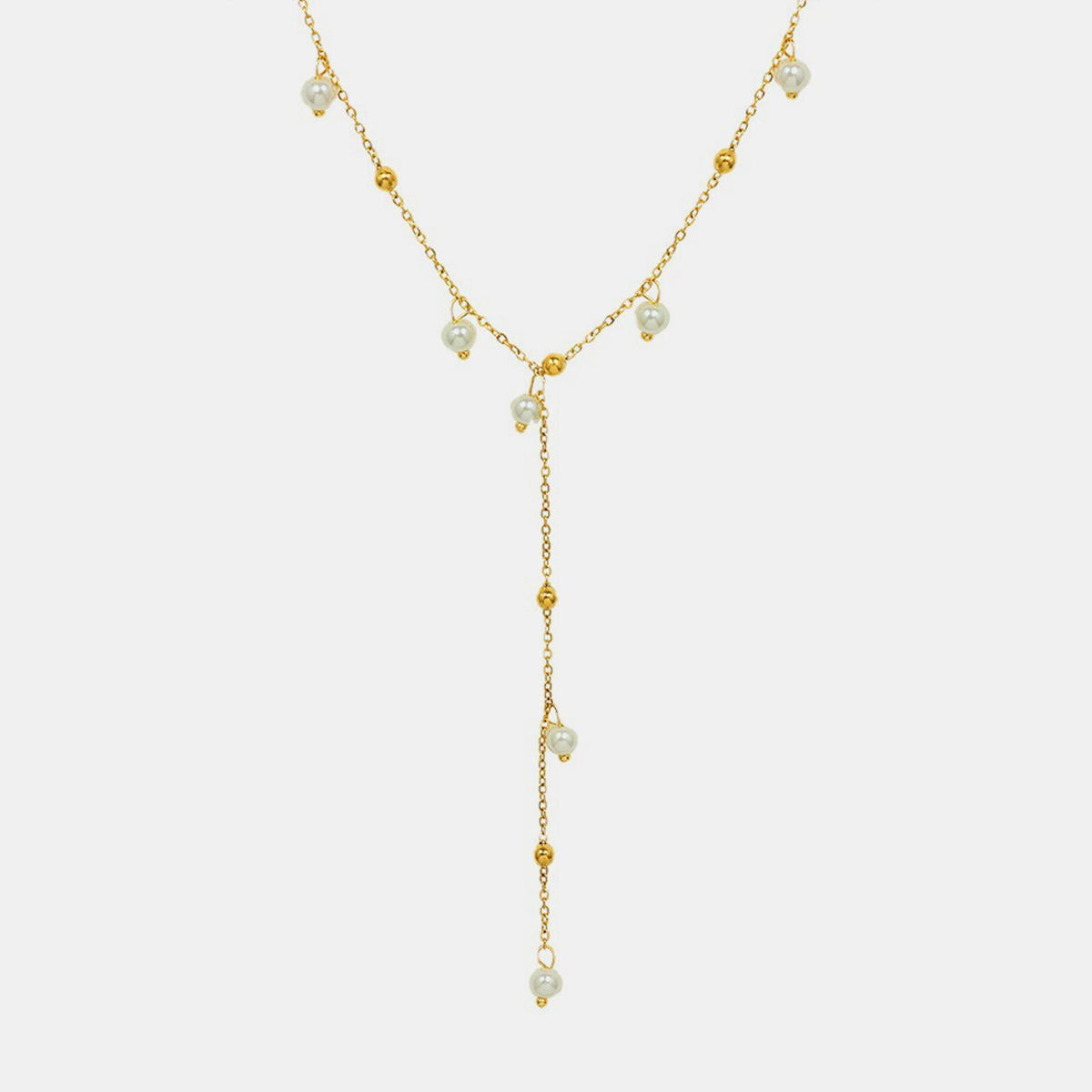 Divine and Elegant Pearl Drop Necklace