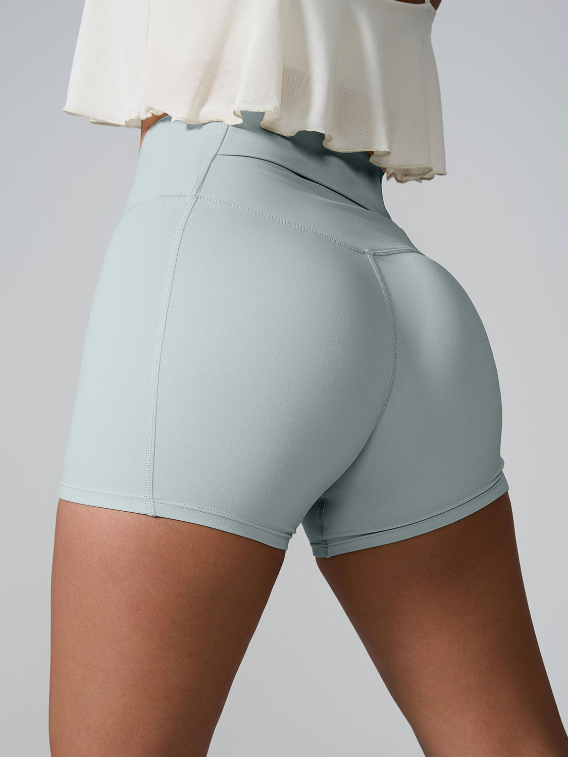 High Waisted Active Shorts