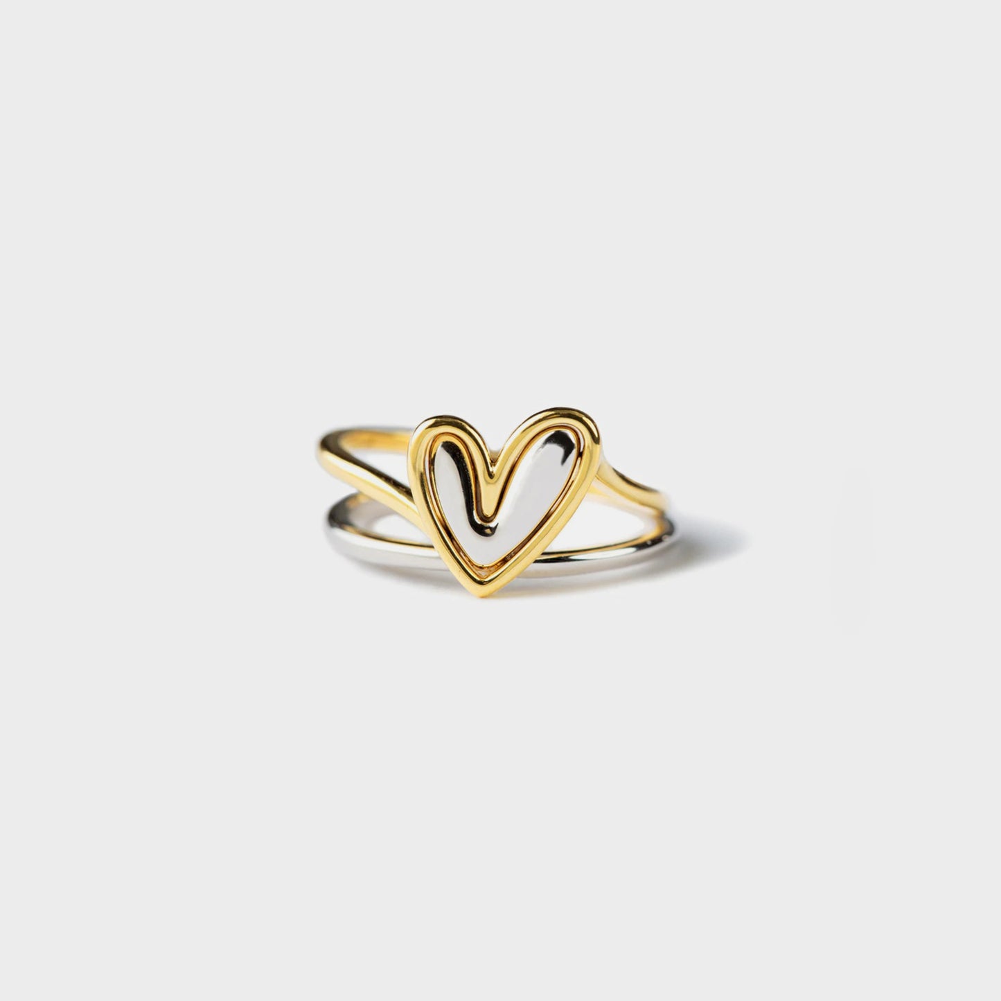 Mixed Metal Self-love Ring