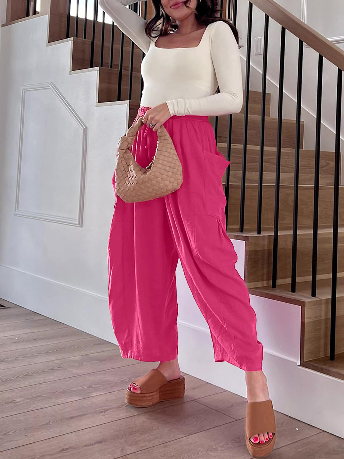 Beach Vibes Wide Leg Pants