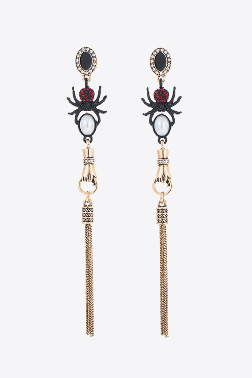 Itsy Bitsy Spider Drop Earrings