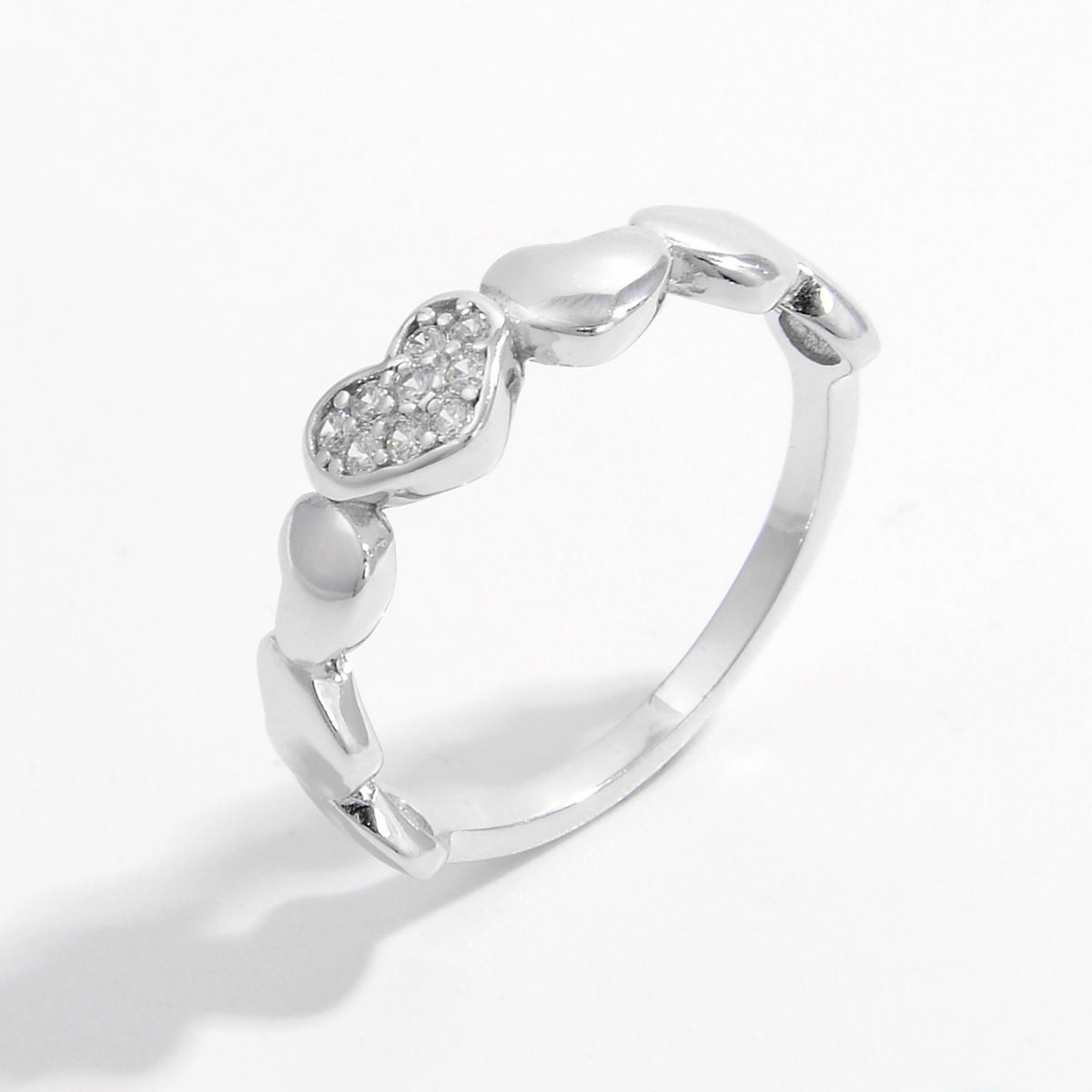 All the Love Platinum-plated Ring