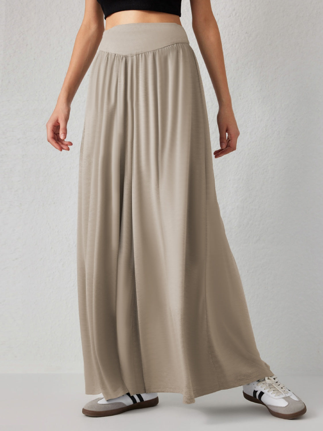 Wide Leg Parachute Pants