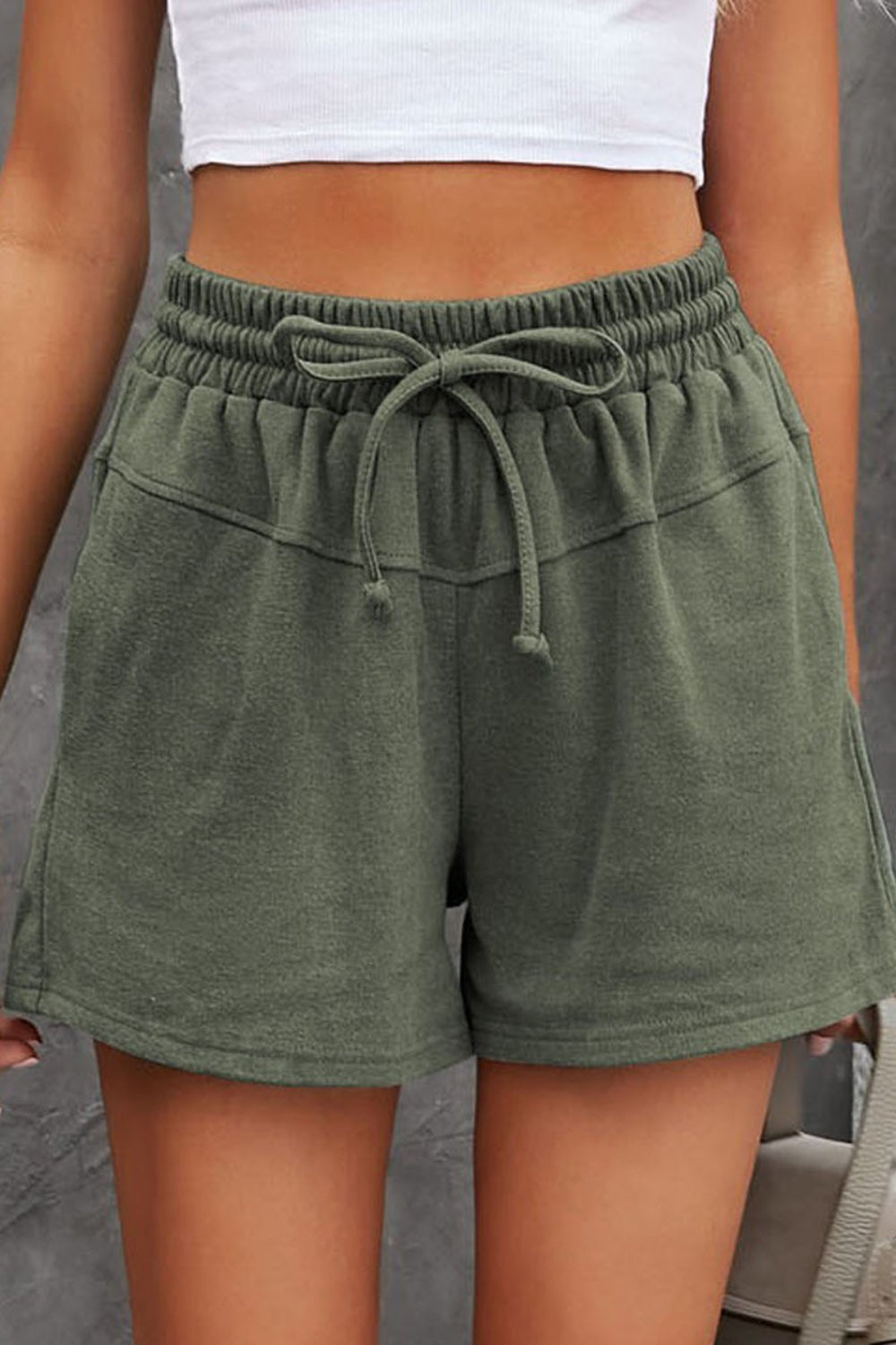 Drawstring Slipping in to Comfort Shorts