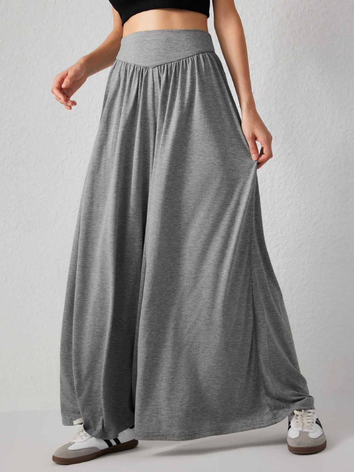 Wide Leg Parachute Pants