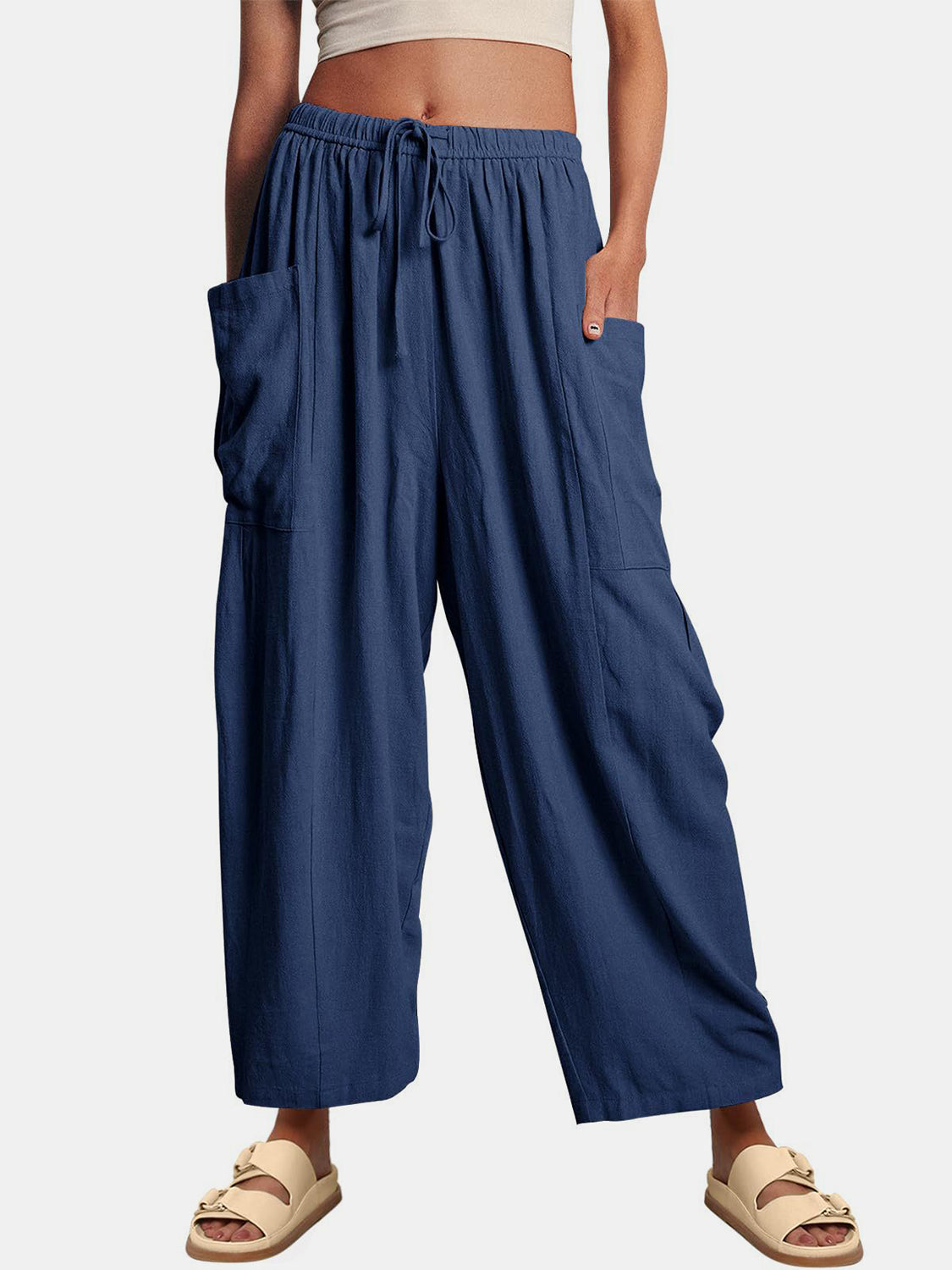 Beach Vibes Wide Leg Pants