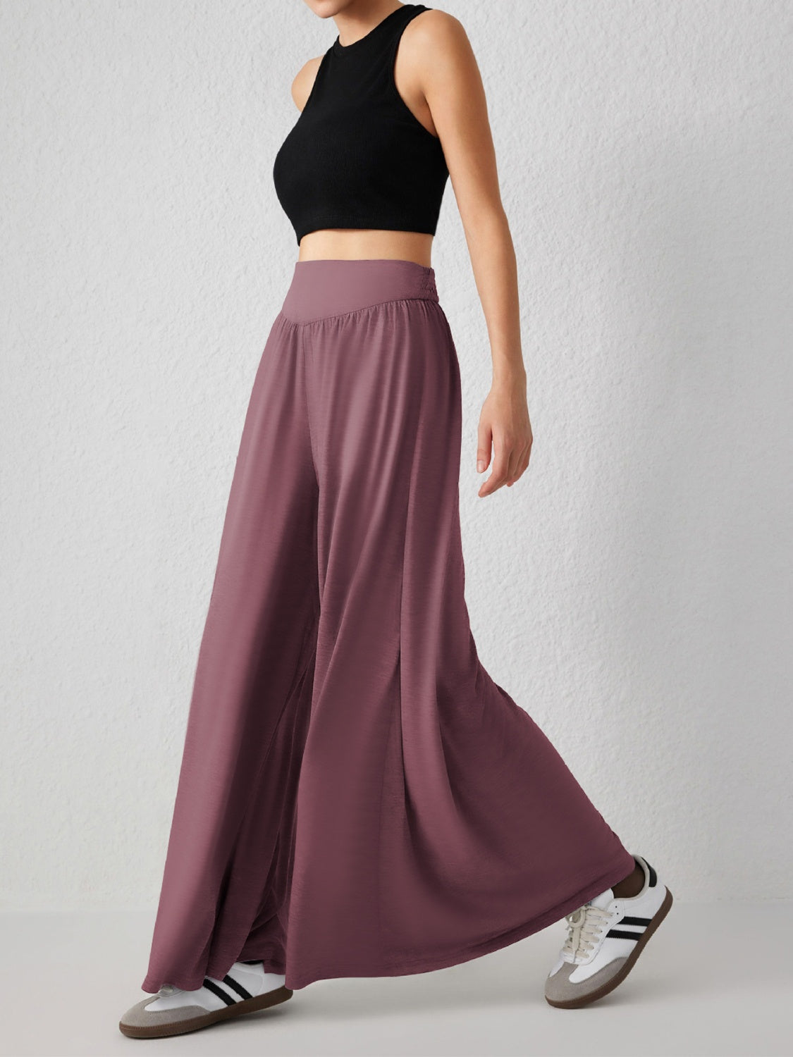 Wide Leg Parachute Pants