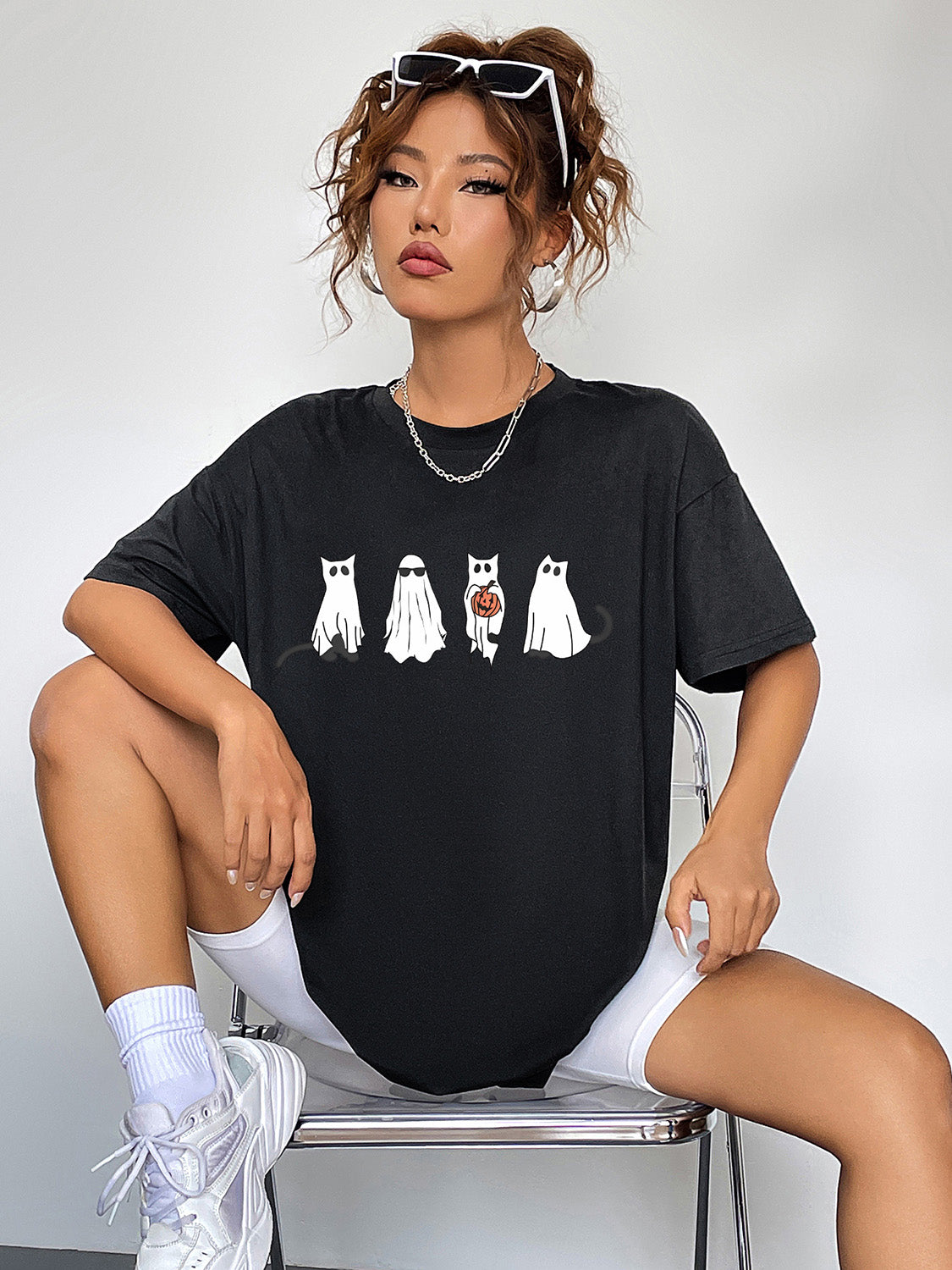 Kitty Ghost T-Shirt