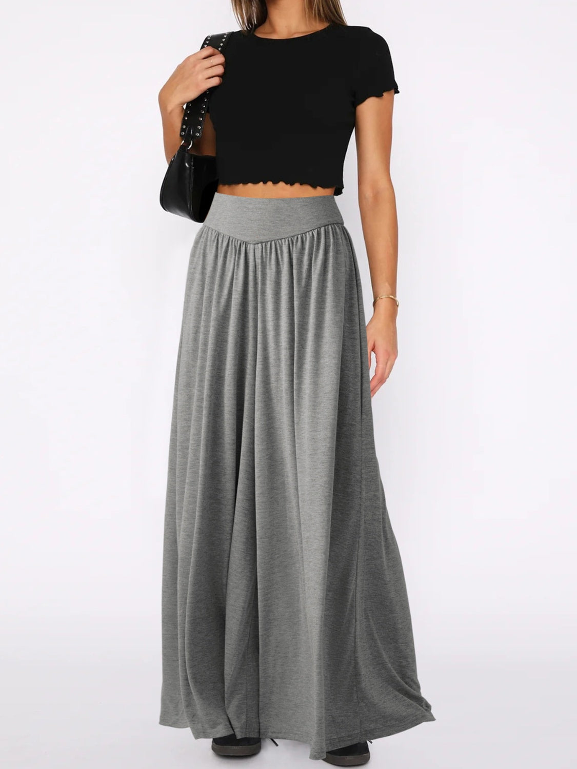 Wide Leg Parachute Pants