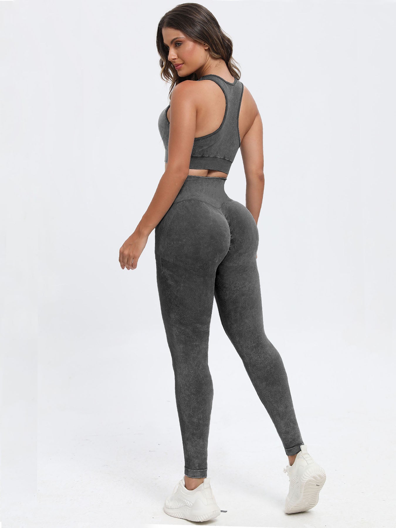 Scoop Neck Top and Pants Active Set