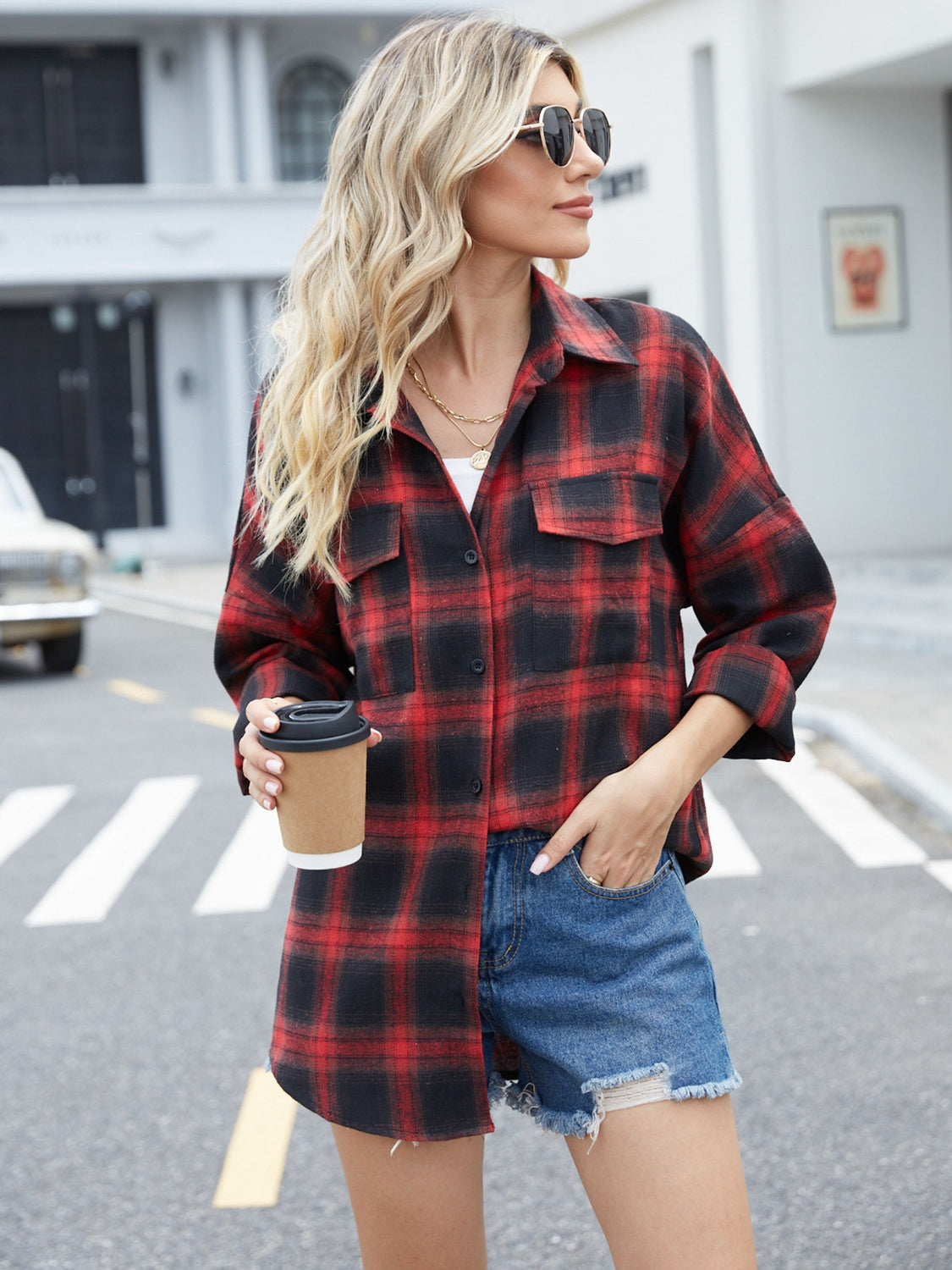 Plaid Button Down Flannel