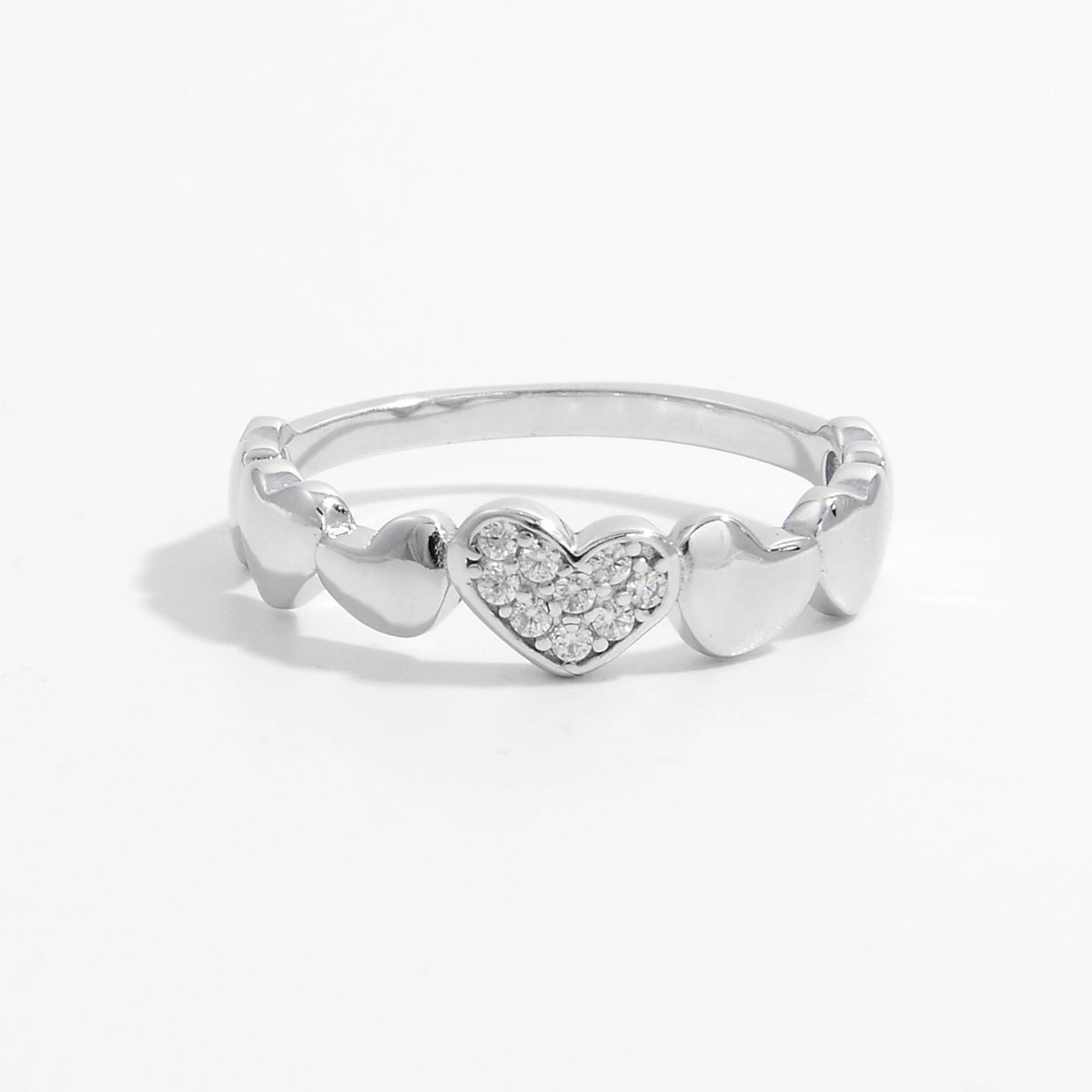 All the Love Platinum-plated Ring