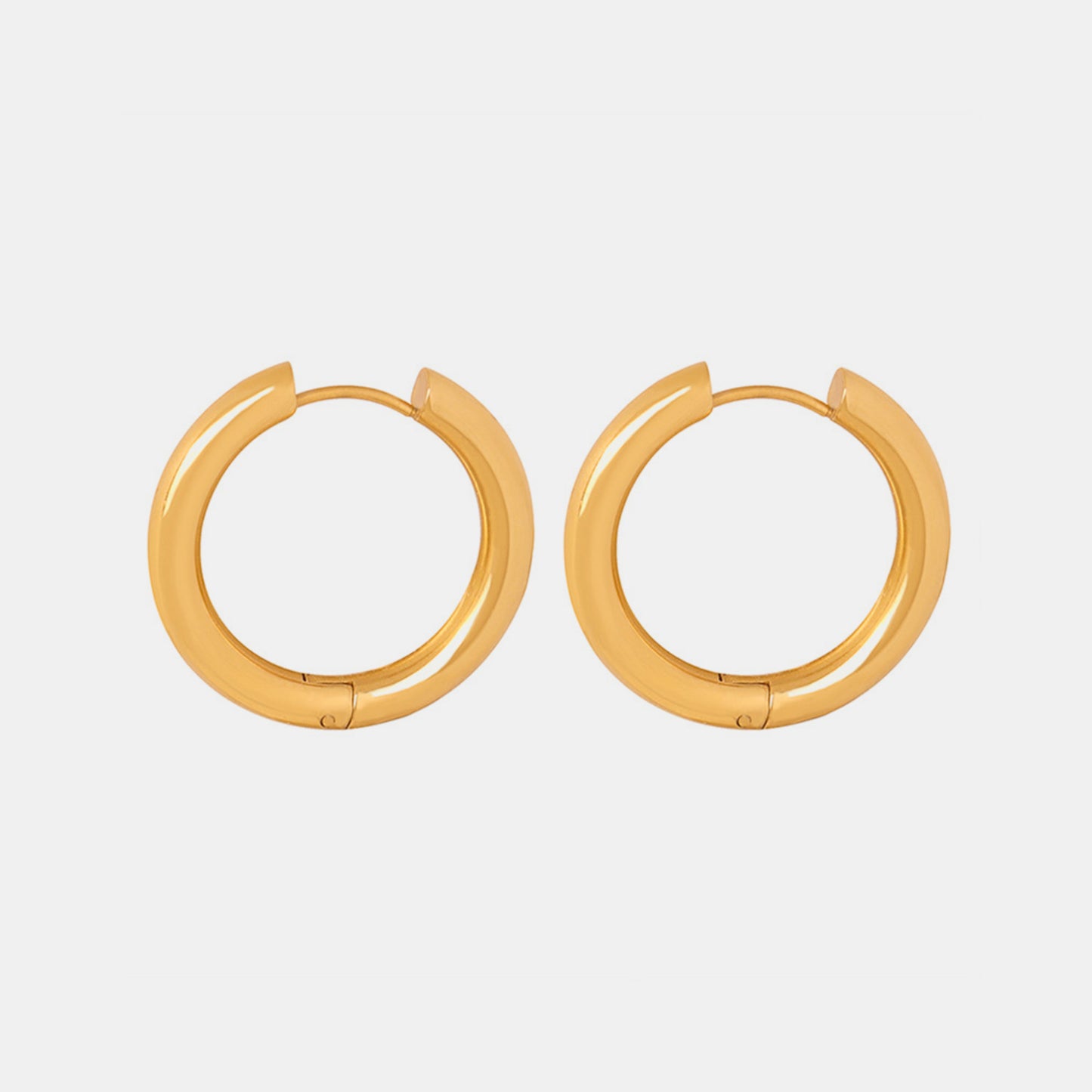 Simple Everyday Hoop Earrings