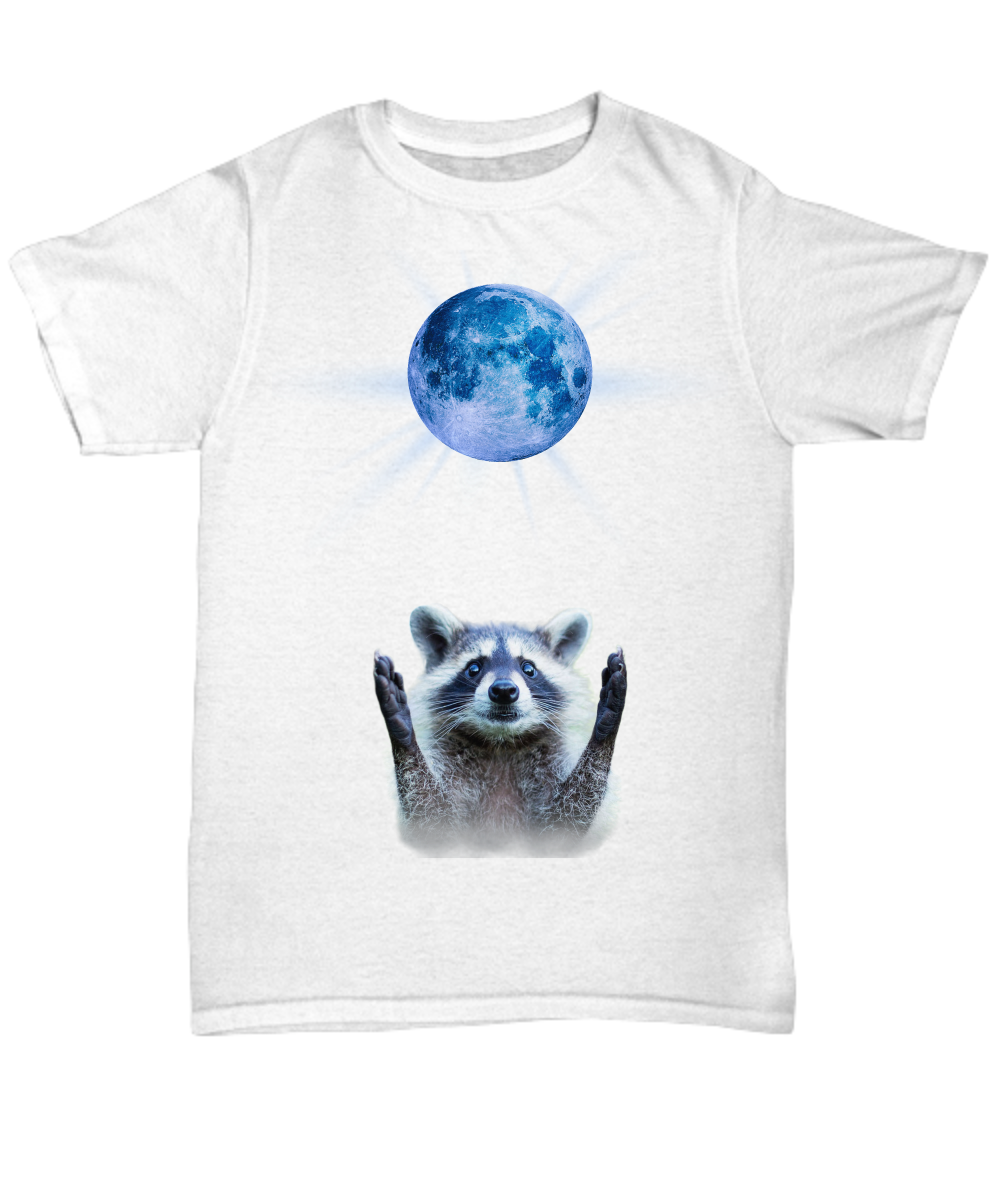 Funny Raccoon Unisex Graphic Tee