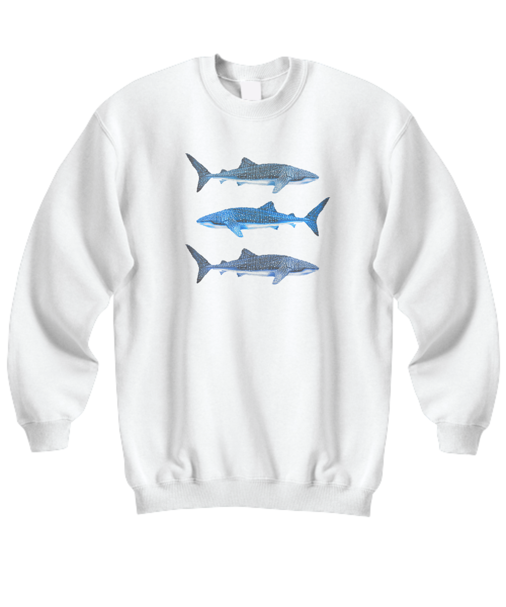 Whale Sharks Unisex Crewneck Sweatshirt