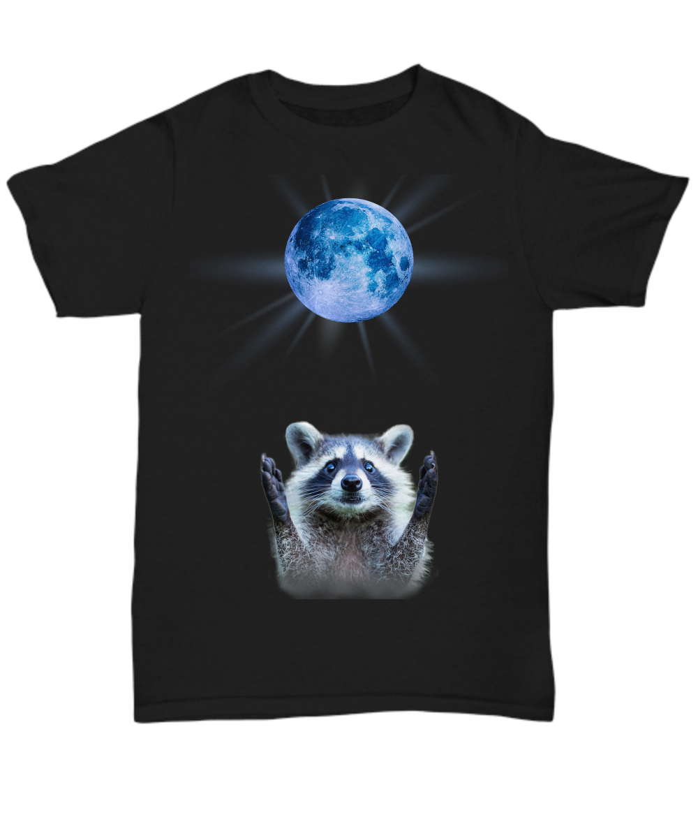 Funny Raccoon Unisex Graphic Tee