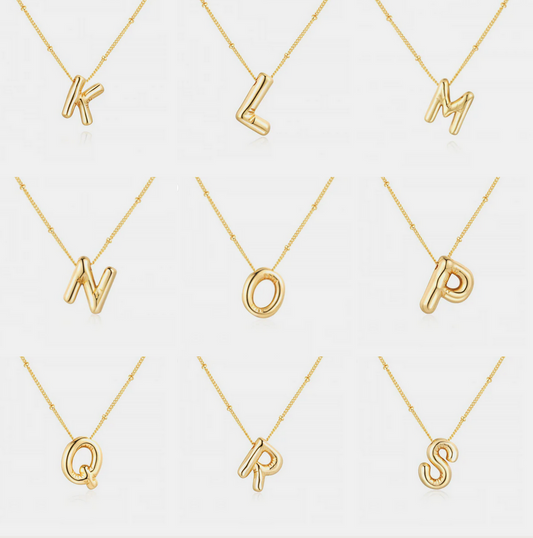 That's My Name Initial Necklace K-S