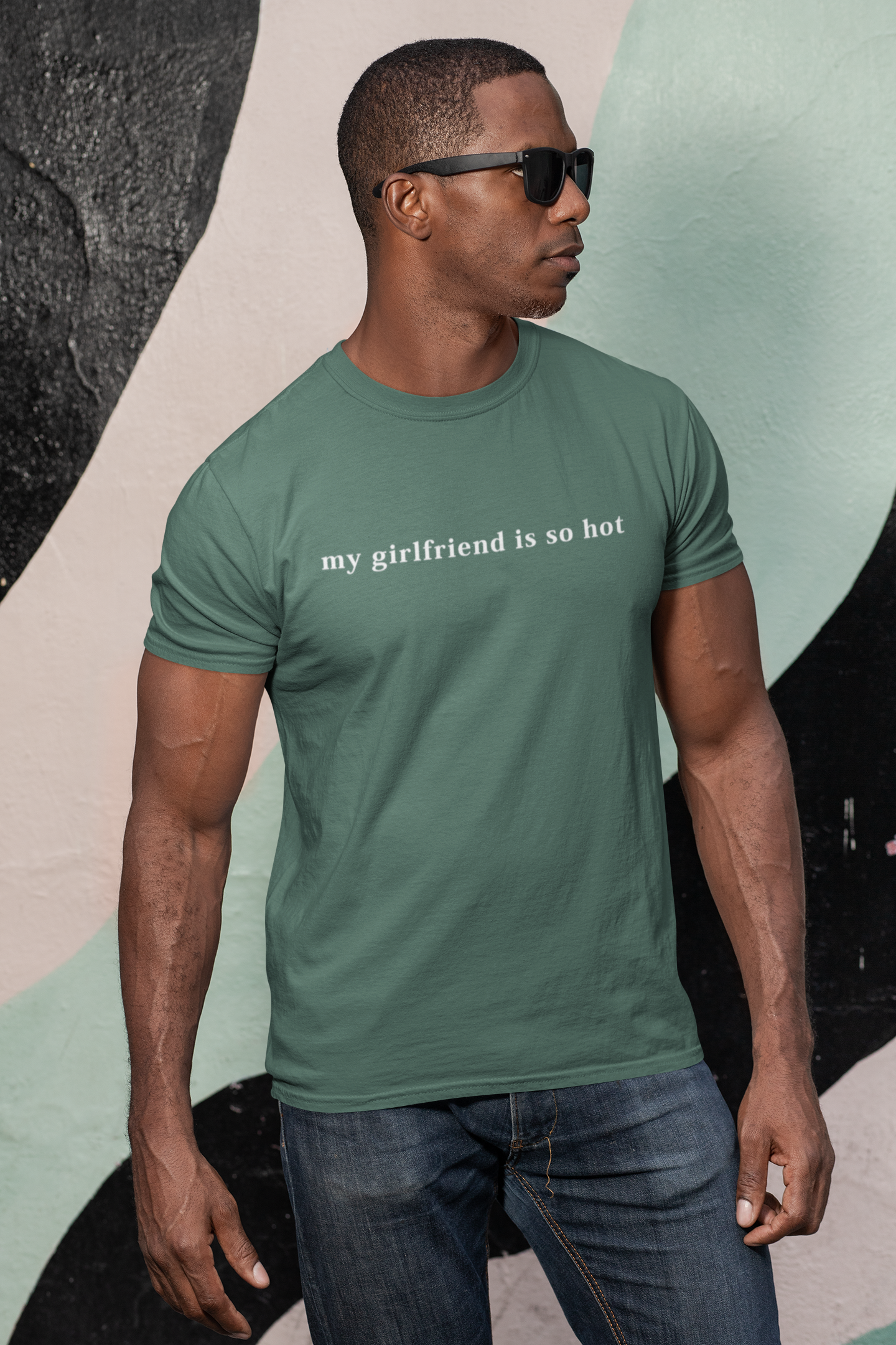 My Girlfriend Is So Hot Unisex Graphic Tee