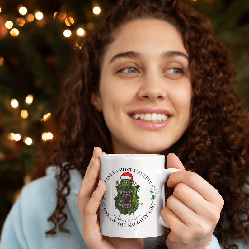 Santa's Most Wanted! - Commemorative Christmas Mug